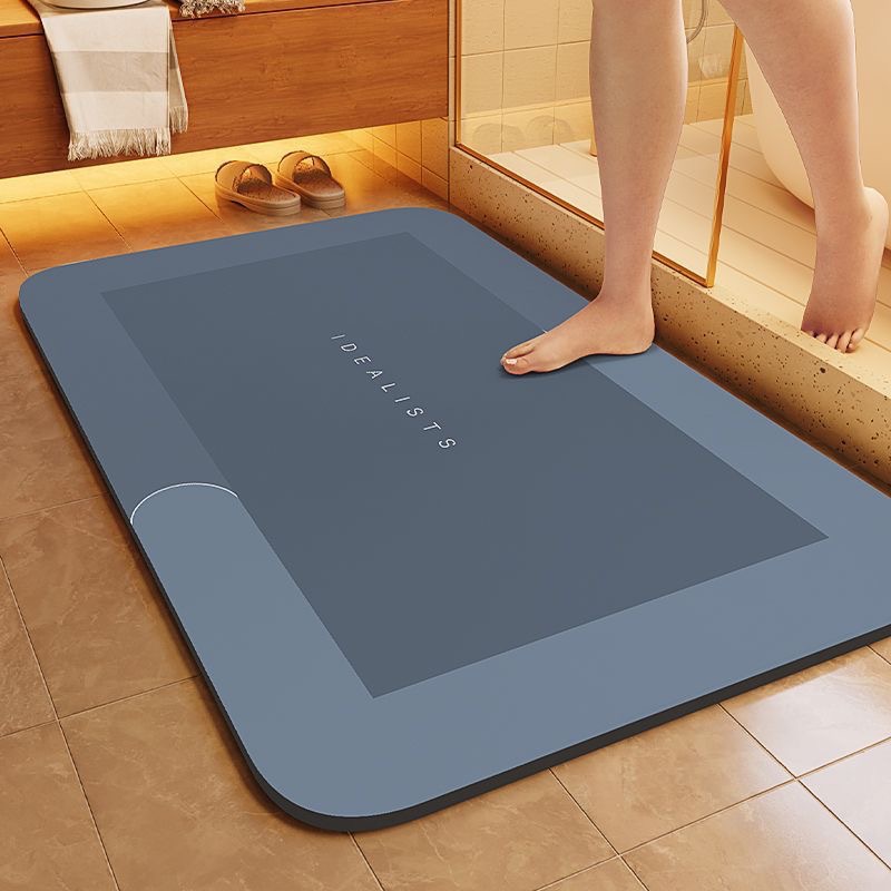 Quick Dry Diatomite Bath Mat - حصيرة حمام ماصة وسريعة الجفاف ومضادة