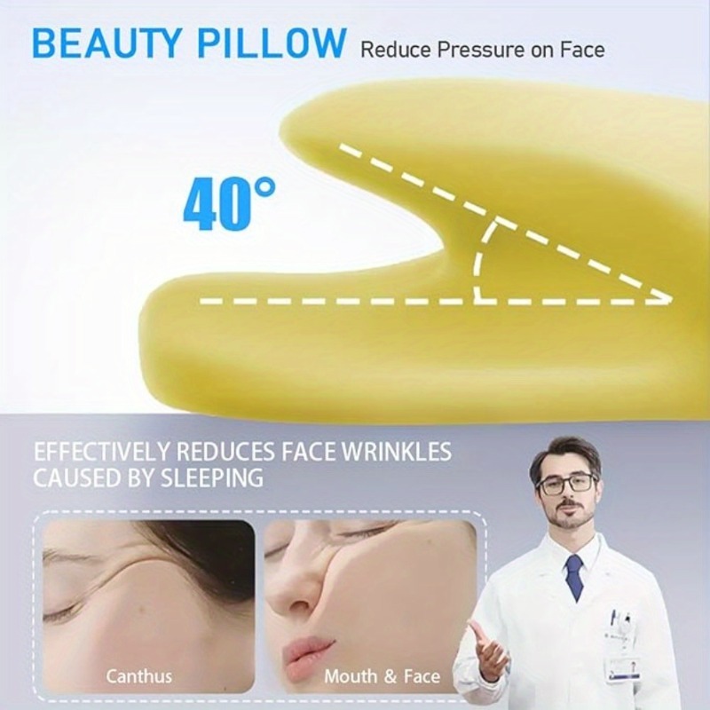 1 قطعة وسادة عنق الرحم رغوة ال - مراجعة Memory Foam Orthopedic Pillow Neck Pain وسعره