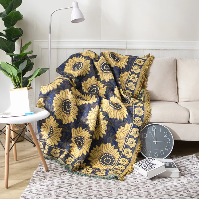 بطانية قطنية للأريكة ، غطاء سر - مراجعة Boho Throw Blanket Fringe وسعره