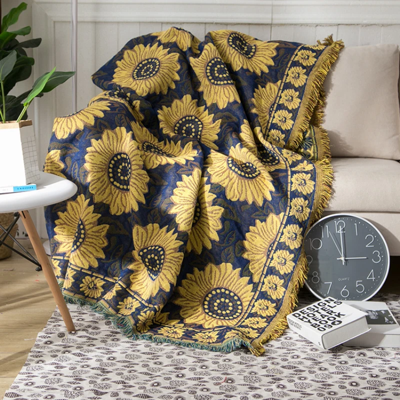 بطانية قطنية للأريكة ، غطاء سر - مراجعة Boho Throw Blanket Fringe وسعره